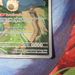 Pokemon TCG Snorlax SVP 051 Scarlet & Violet 151 Black Star Promo - Image 4