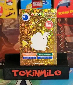 Ninetales #38 - Gold Holo - Pokedex Black Kanto 2024 - Pokemon Card - Image 2