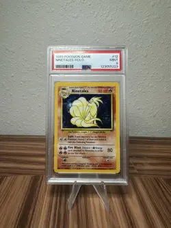 Pokemon TCG Ninetales Base Set 12/102 Holo -PSA 9!!! - Image 1