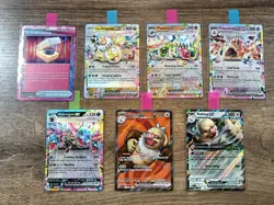 Pokemon TCG Bundle |X7 Cards| Surging Sparks|AceSpec, Double Rares & Ultra Rare - Image 1