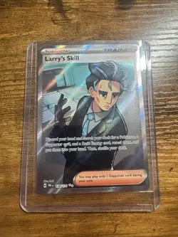Pokemon Larry's Skill Prismatic Evolutions Full Art Ultra Rare Card 139/131 - Image 1