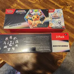 Pokemon Prismatic Evolutions Surprise Box 2 Pack Booster Bundle | SAMS CLUB read - Image 1