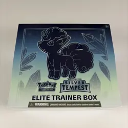 Pokemon Sword & Shield SILVER TEMPEST ETB Elite Trainer Box New Factory Sealed - Image 1