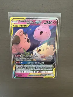 Pokemon TCG Togepi Cleffa Igglybuff GX Tag Team Cosmic Eclipse 143/236 NM - Image 2