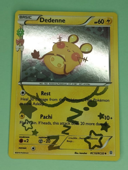 Pokemon Dedenne RC10/RC32 Uncommon Holo Generations: Radiant Collection TCG Card - Image 1