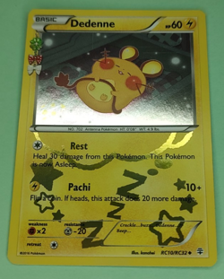 Pokemon Dedenne RC10/RC32 Uncommon Holo Generations: Radiant Collection TCG Card - Image 2