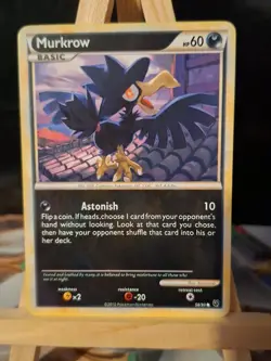 Murkrow - 58/90 HS—Undaunted - Pokemon TCG - 2010 - Image 1