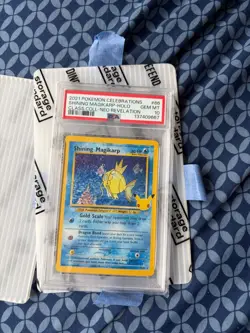 PSA 10 Gem Mint Shining Magikarp Celebrations Classic Collection Pokemon Holo - Image 1