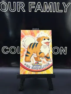Growlithe #58 NON Holo 1999 Topps BLUE LOGO 1st Set Pokemon Cards - NM/M - Image 1