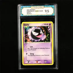 TQG 9.5 MINT+ 2006 Pokemon ENG Gastly 52/92 C - Image 1