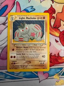 Pokemon TCG Neo Destiny Light Machoke Card 49/105 2002 - Image 4