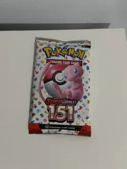 Pokemon Scarlet & Violet 151 Booster Pack Mew 10 Cards English TCG 2024 - Image 2