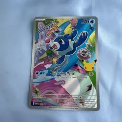 Pokemon TCG First Partner Illustration Collection Popplio 45 Litten 44 rowlet 43 - Image 2