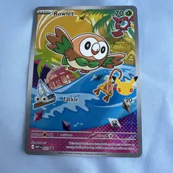 Pokemon TCG First Partner Illustration Collection Popplio 45 Litten 44 rowlet 43 - Image 4