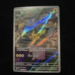 Pokemon Pikachu 173/165 Scarlet & Violet 151 Illustration Rare English - Image 1
