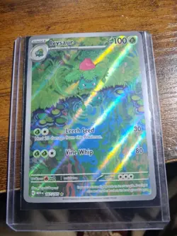 Pokemon TCG Ivysaur Scarlet & Violet 151 IR #167/165 NM - Image 1
