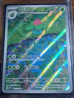 Pokemon TCG Ivysaur Scarlet & Violet 151 IR #167/165 NM - Image 2
