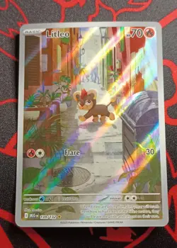 Pokemon TCG Litleo Card Mega Evolution 139/132 - Image 1