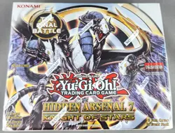 Yu-Gi-Oh! Hidden Arsenal 7: Knight of Stars Booster Box 1st Edition Sealed - Image 1