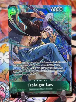 TRAFALGAR LAW - One Piece OP01-047 - AA Alt Art - PRB01 Premium Booster Vol. 1 - Image 1