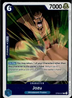 Jozu OP08-047 Rare Two Legends One Piece Foil Near Mint - Image 1