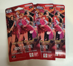 One Piece Heroines Edition EB-03 Sleeved Booster Pack's - 3 Packs - Image 1
