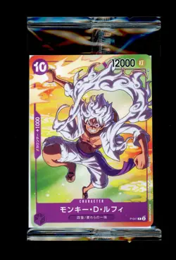 One Piece Japanese 7-11 Exclusive Monkey D. Luffy P-041 Promo Sealed - Image 1