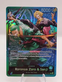 Roronoa Zoro & Sanji Leader Starter Deck ST12-001 One Piece TCG English - Image 1