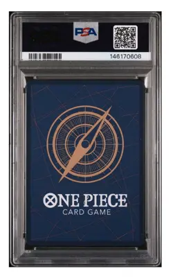 2025 ONE PIECE OP08-052 ROYAL BLOOD PORTGAS D ACE TREASURE RARE TR PSA 10 - Image 2