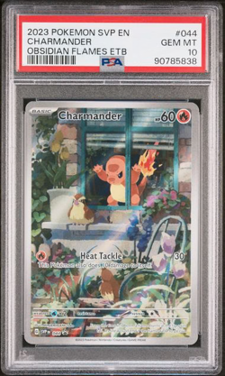 PSA 10 Charmander 044 Sv: Scarlet & Violet Promo Cards Holo - Image 1