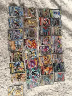 Pokemon Nintendo 36 Holo Foil Cards Mixed Lot Full Art Charizard Yveltal Mewtwo - Image 1