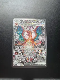 Pokemon TCG Charizard EX Obsidian Flames Holo Card 223/197 Special Illustration - Image 1