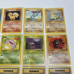 Vintage Pokemon 20 Card Bundle 1999-2000 From Base Set And Fossil Set - Image 3