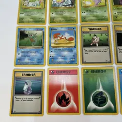 Vintage Pokemon 20 Card Bundle 1999-2000 From Base Set And Fossil Set - Image 4