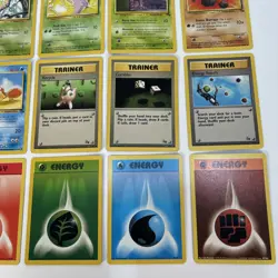 Vintage Pokemon 20 Card Bundle 1999-2000 From Base Set And Fossil Set - Image 5