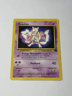Mewtwo #3 Black Star Promo WB Kids Stamped Rare Vintage 1999 Pokemon Card TCG HP - Image 1