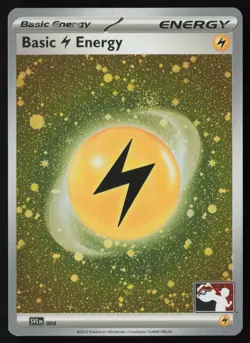 Pokemon Basic Lightning Energy - (Cosmos Holo) 004 Prize Pack Series Cards - NM - Image 1
