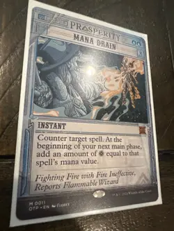 Mana Drain Outlaws of Thunder Junction: Breaking News Regular - Image 2