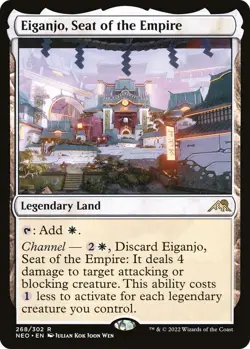🔥MTG Eiganjo, Seat of the Empire - Kamigawa: Neon Dynasty (NEO) NEAR MINT🔥 - Image 1