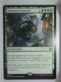 Unnatural Growth - R223 - MTG - Innistrad Remastered (INR) - Image 1