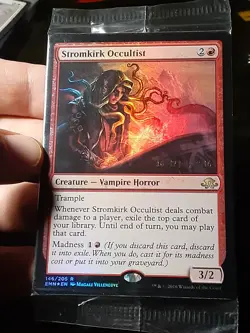 Stromkirk Occultist Prerelease FOIL x1 Unopened , Eldritch M ,MTG,FREE SHIPPING - Image 1