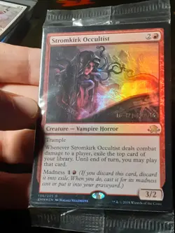 Stromkirk Occultist Prerelease FOIL x1 Unopened , Eldritch M ,MTG,FREE SHIPPING - Image 2