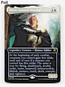 Odric, Lunarch Marshal (Borderless) - FOIL - [Innistrad Remastered] MTG Magic ⚪ - Image 3