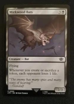 Mirkwood Bats - Lord of the Rings - NM - MTG - Image 1