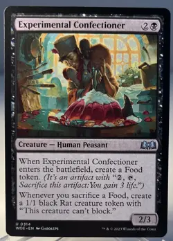 Magic MTG - Experimental Confectioner *Wilds of Eldraine* NM & Un-Played - Image 1