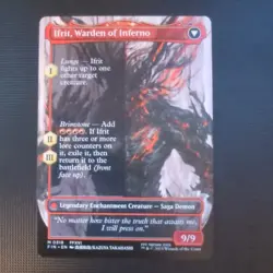 MTG Clive, Ifrit's Dominant Borderless FINAL FANTASY FIN #318 Non-Foil NM - Image 2