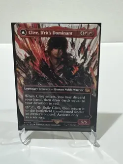 NM - Clive, Ifrit's Dominant (0318) (Borderless) M FINAL FANTASY 318 - Image 1