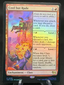 Cool But Rude - R 0089 - Foil - MTG - TMNT - NM/M - Image 1