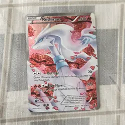 Pokemon Reshiram Full Art Ultra Rare Holo RC22/RC25 Legendary Treasures 2013 - Image 1