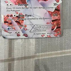 Pokemon Reshiram Full Art Ultra Rare Holo RC22/RC25 Legendary Treasures 2013 - Image 3